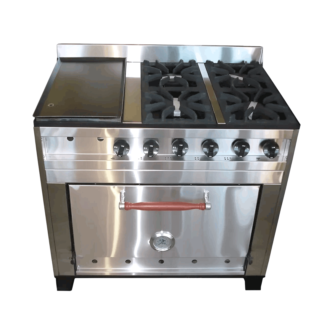 cocina-industrial-4hornallas-yplancha-EG-1103