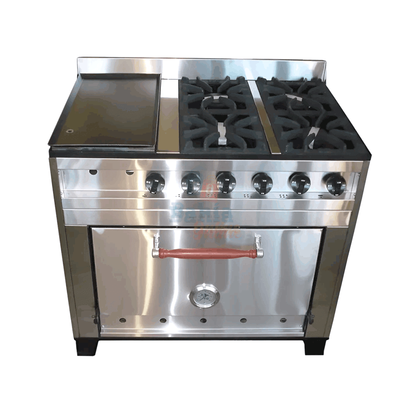 cocina-industrial-4hornallas-yplancha-EG-b-1103