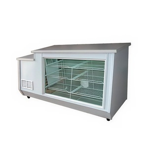 Heladera mostrador vitrina