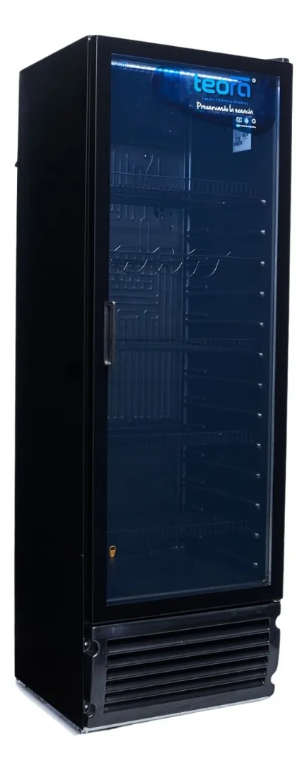 Heladera vertical TEV500 BLACK