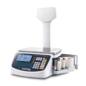 balanza Systel cuora max 30kg tiquet y etiqueta